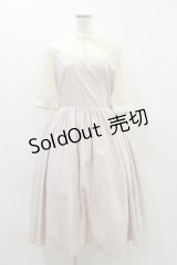 Innocent World / クラシカルローズレースワンピース L ピンク H-24-09-22-081-IW-OP-NS-ZH