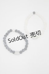 NieR Clothing / STONE BRACELET   H-25-06-15-1014-PU-AC-KB-ZH