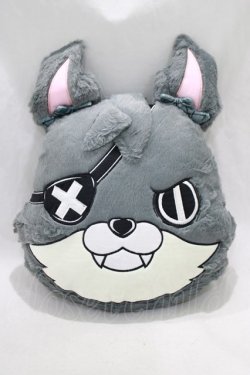 画像1: NieR Clothing / ふわもこBIGクッション  GAOMARU H-24-09-27-003-PU-ZA-KB-ZT-K004