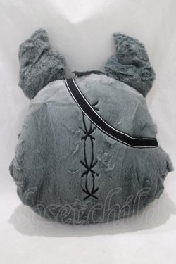 画像2: NieR Clothing / ふわもこBIGクッション  GAOMARU H-24-09-27-003-PU-ZA-KB-ZT-K004