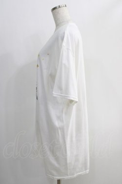 画像2: NieR Clothing / プリント半袖CUTSEW XL 白 H-25-05-11-1022-PU-TO-KB-ZH
