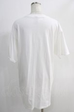 画像3: NieR CLOTHING / プリント半袖CUTSEW XL 白 H-25-08-17-008-PU-TO-KB-ZT159 (3)