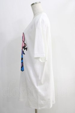 画像2: NieR Clothing / プリント半袖CUTSEW XL 白 H-25-05-11-1001-PU-TO-KB-ZH