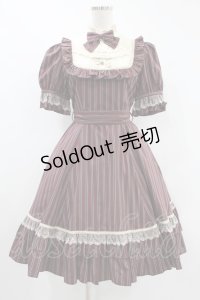 Victorian maiden / 2023 Summer クラシカルドールドレス Free レジメン/ボルドー H-24-09-28-004-CL-OP-NS-ZH