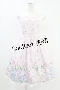 Angelic Pretty / Flower Kittenジャンパースカート Free ピンク H-24-09-28-008-AP-OP-NS-ZH