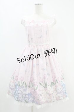 画像1: Angelic Pretty / Flower Kittenジャンパースカート Free ピンク H-24-09-28-008-AP-OP-NS-ZH