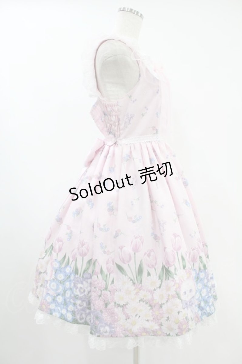 画像3: Angelic Pretty / Flower Kittenジャンパースカート Free ピンク H-24-09-28-008-AP-OP-NS-ZH (3)
