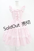 Angelic Pretty / マーガレットドールジャンパースカート Free ピンク H-24-09-28-011-AP-OP-NS-ZH