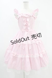 Angelic Pretty / マーガレットドールジャンパースカート Free ピンク H-24-09-28-011-AP-OP-NS-ZH