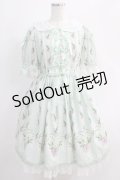 Angelic Pretty / すずらんBouquetワンピース Free ミント H-24-10-02-008-AP-OP-NS-ZH