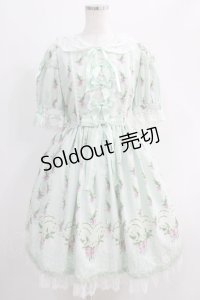 Angelic Pretty / すずらんBouquetワンピース Free ミント H-24-10-02-008-AP-OP-NS-ZH