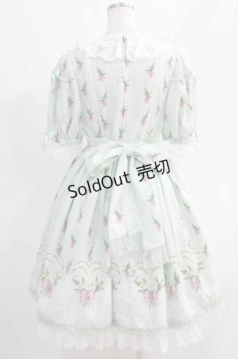 画像3: Angelic Pretty / すずらんBouquetワンピース Free ミント H-24-10-02-008-AP-OP-NS-ZH (3)