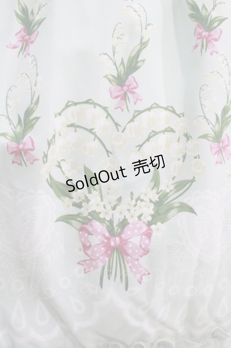 画像4: Angelic Pretty / すずらんBouquetワンピース Free ミント H-24-10-02-008-AP-OP-NS-ZH (4)