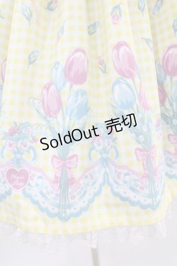 画像5: Angelic Pretty / Tulip Bouquetジャンパースカート Free イエロー H-24-10-04-032-AP-OP-NS-ZH