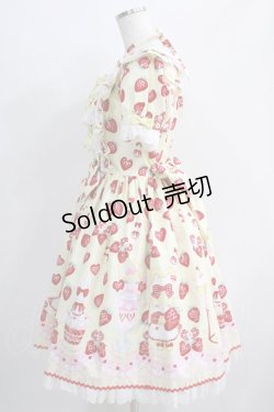 画像2: Angelic Pretty / Lyrical Bunny Parlorワンピース Free イエロー H-24-10-08-084-AP-OP-NS-ZH