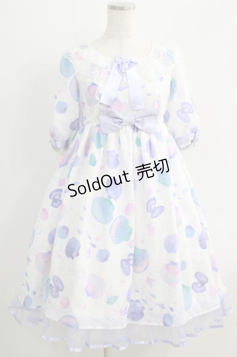 画像1: Angelic Pretty / Dream Marineワンピース Free シロ H-24-10-09-035-AP-OP-NS-ZH (1)