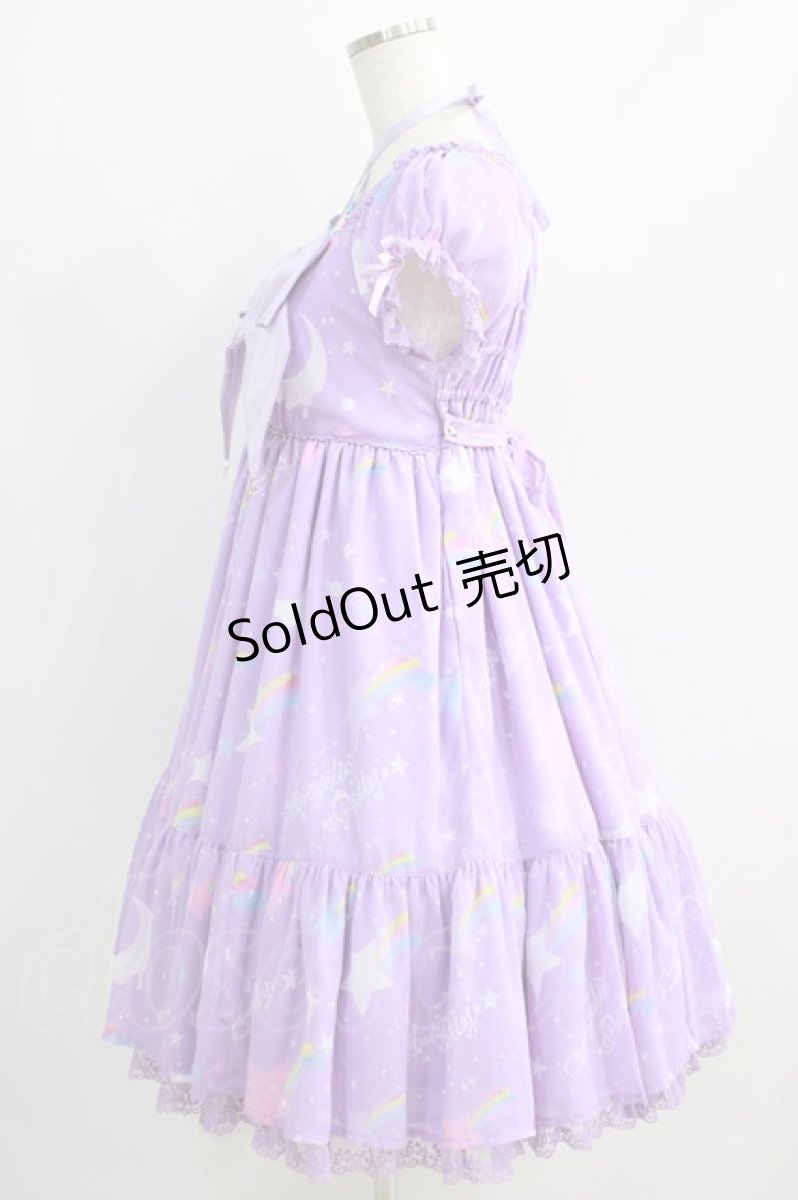 画像2: Angelic Pretty / Dream Skyワンピース Free ラベンダー H-24-10-09-036-AP-OP-NS-ZH (2)