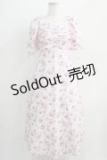 evelyn / オリジナル花柄ロングワンピース Free ピンク H-24-10-09-042-LO-OP-NS-ZH