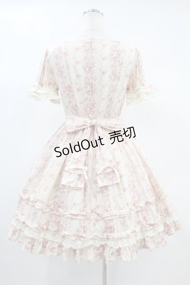 画像2: Angelic Pretty / 花柄ワンピース（旧タグ） Free アイボリー H-24-10-10-1007-AP-OP-NS-ZH (2)