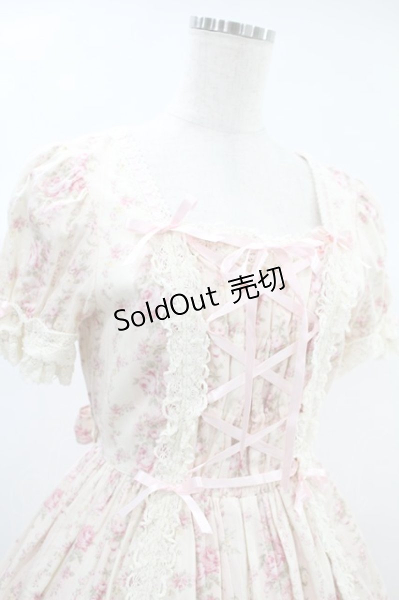 画像4: Angelic Pretty / 花柄ワンピース（旧タグ） Free アイボリー H-24-10-10-1007-AP-OP-NS-ZH (4)