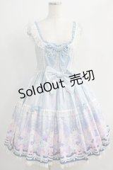 Angelic Pretty / Marine Kingdomティアードジャンパースカート Free サックス H-24-10-11-045-AP-OP-NS-ZH