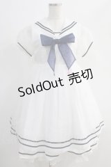 Angelic Pretty / フェアリーマリンワンピース Free 白 H-24-10-11-062-AP-OP-NS-ZH