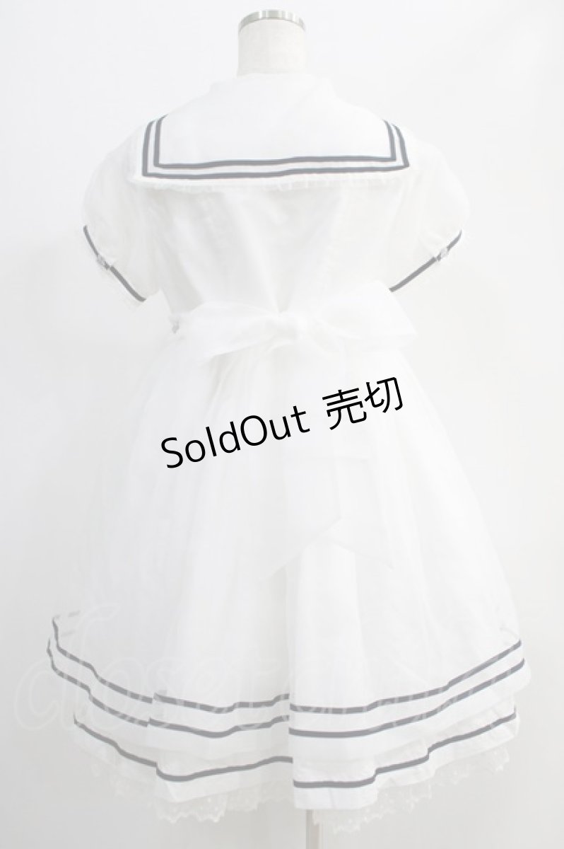 画像3: Angelic Pretty / フェアリーマリンワンピース Free 白 H-24-10-11-062-AP-OP-NS-ZH (3)