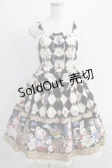 Angelic Pretty / Wonder Toy ジャンパースカートSet Free ブラック H-24-10-11-029-AP-OP-NS-ZH