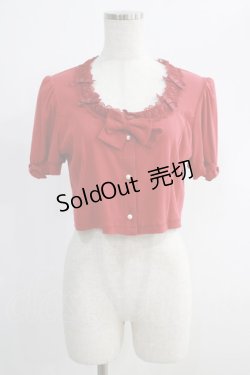 画像1: Innocent World / アマンダボレロ L レッド H-24-10-13-034-IW-TO-NS-ZH