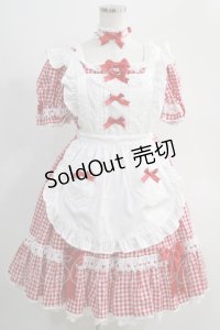 Angelic Pretty / Parlor DollワンピースSet Free アカ H-24-10-14-027-AP-OP-NS-ZH