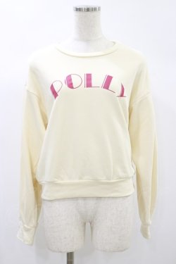 画像1: Fi.n.t / POLLYロゴスウェットプルオーバー Free オフ H-24-10-16-029-CA-TO-NS-ZH