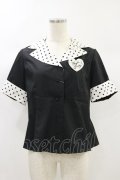 Angelic Pretty / Milkshakeブラウス Free ブラック H-24-10-16-040-AP-BL-NS-ZH