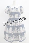 Emily Temple cute / my Dresserワンピース  ネイビー H-24-10-17-1037-ET-OP-KB-ZT110