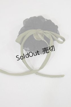 画像2: WONDERFUL WORLD / コサージュリボンブローチ  ブラック H-24-10-18-1005-LO-AC-NS-ZH