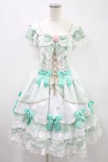 画像1: Angelic Pretty / Rose Primaジャンパースカート Free ミント H-24-10-21-1001-AP-OP-NS-ZH (1)