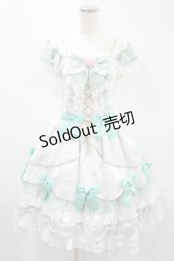 画像1: Angelic Pretty / Rose Primaジャンパースカート Free ミント H-24-10-21-1001-AP-OP-NS-ZH