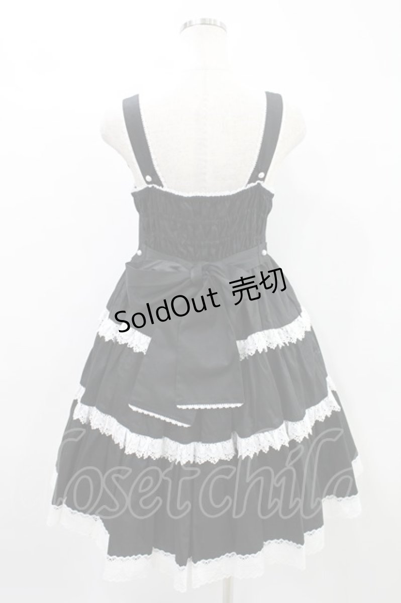 画像3: Angelic Pretty / 肩リボンジャンパースカート Free ブラック H-24-10-21-1002-AP-OP-NS-ZH (3)