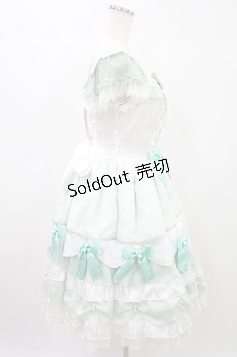 画像2: Angelic Pretty / Rose Primaジャンパースカート Free ミント H-24-10-21-1001-AP-OP-NS-ZH (2)