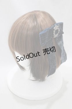 画像2: 星箱works / スカーレットステラ リボンクリップ  ネイビー H-24-10-21-035-PU-AC-NS-ZH