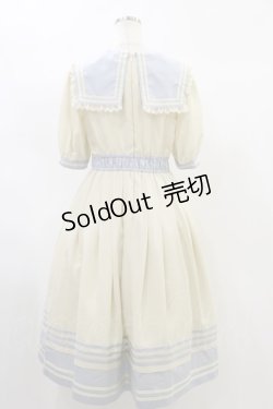 画像2: Melody BasKet / Sailor journey半袖ワンピース M アイボリー H-24-10-22-071-LO-OP-KB-ZT089
