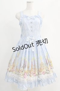 metamorphose / dim lightジャンパースカート+ヘッドドレスセット 1（通常サイズ） サックス H-24-10-26-1005-ME-OP-NS-ZH