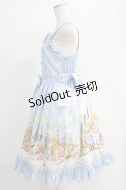 画像2: metamorphose / dim lightジャンパースカート+ヘッドドレスセット 1（通常サイズ） サックス H-24-10-26-1005-ME-OP-NS-ZH