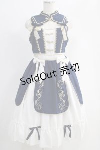 metamorphose / ミラクルニキコラボジャンパースカートセット Free 紺 H-24-10-26-1007-ME-OP-SK-ZH