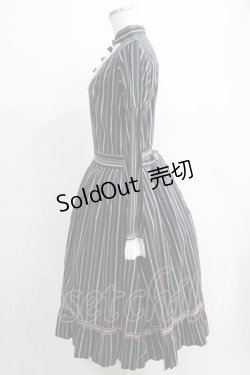 画像2: SERAPHIM / アフタヌーンティーワンピース Free ローズティー（紺） H-24-10-26-1019-LO-OP-NS-ZH