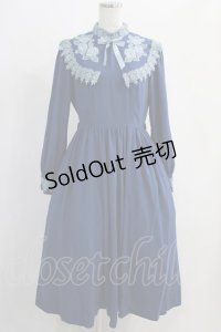 Innocent World / コーデリアローズワンピース M ロイヤルブルー × ライトブルー / Royal Blue × Light Blue H-24-10-26-1025-IW-OP-NS-ZH