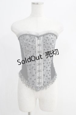 画像1: alice auaa / ドットコルセット 3（約9号） 黒 H-24-10-27-1055-AA-TO-KB-ZH
