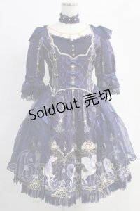 Angelic Pretty / Crystal Dream Carnival Dress Set Free ネイビー H-24-10-29-065-AP-OP-NS-ZH