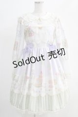 BABY,THE STARS SHINE BRIGHT / Salon de the Minette柄ワンピース Free ラベンダー H-24-10-29-067-BA-OP-NS-ZH