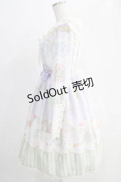 画像2: BABY,THE STARS SHINE BRIGHT / Salon de the Minette柄ワンピース Free ラベンダー H-24-10-29-067-BA-OP-NS-ZH