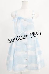 Angelic Pretty / Misty Skyサロペット Free サックス H-24-10-29-078-AP-OP-NS-ZH